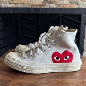 CdG PLAY x Converse Women's Chuck Taylor All Star Peek-A-Boo High-Top Sneakers